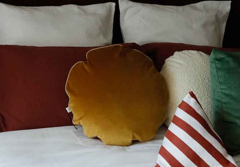 Bomboloni Round Velvet Cushion