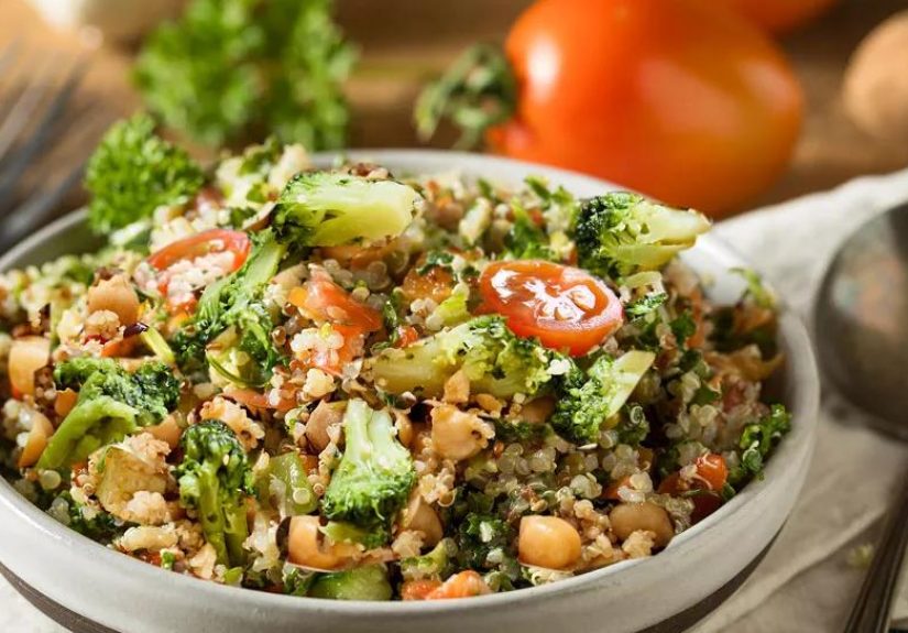 Charred Broccoli Tabbouleh Salad Recipe
