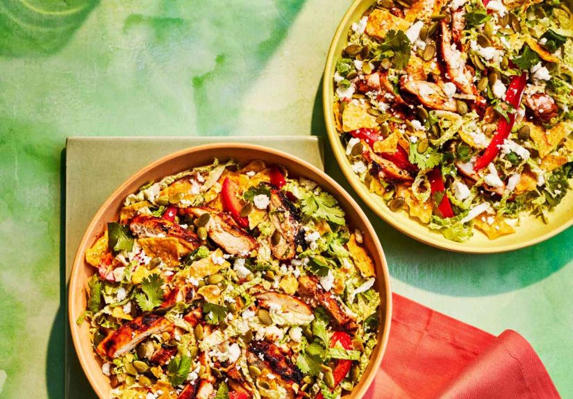 Chicken Tortilla Crunch Salad Recipe