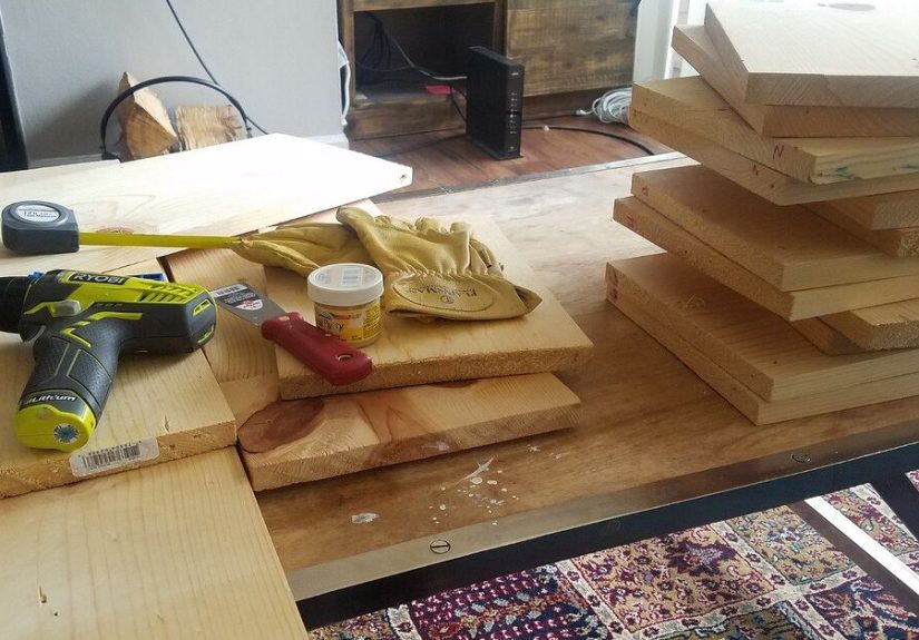 DIY Shoe Rack