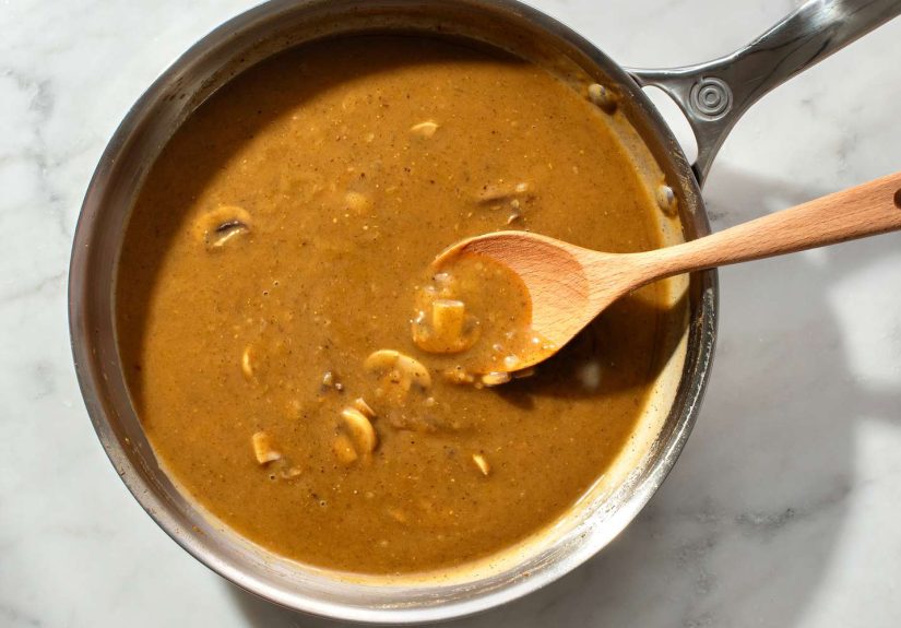 Vegetarian Mushroom Gravy Recipe