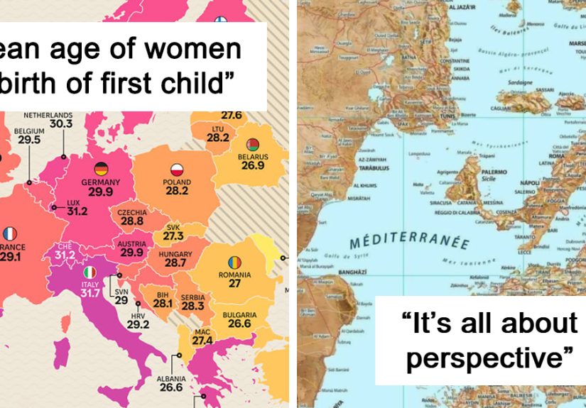 30 Maps To Expand Your Knowledge Of The World With Random Facts