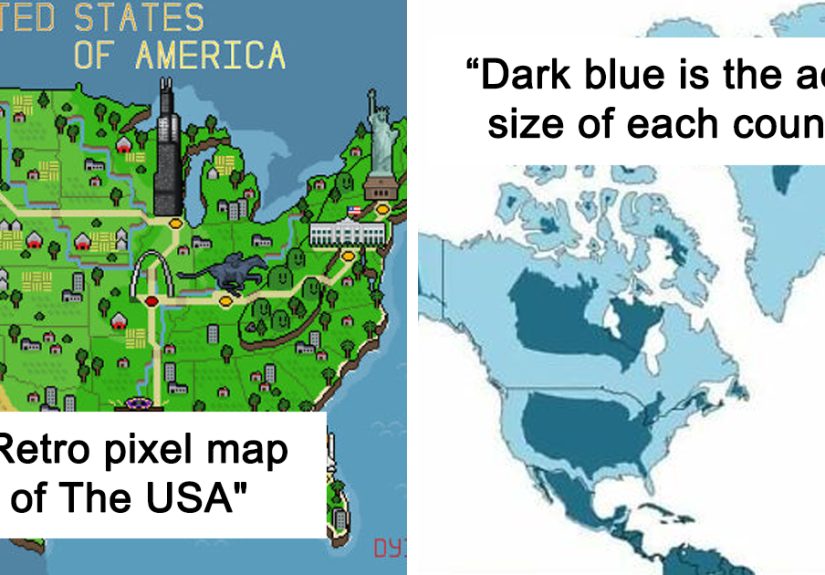 30 Unusual Maps People Shared On This Group That Might Change Your Perspective On Things