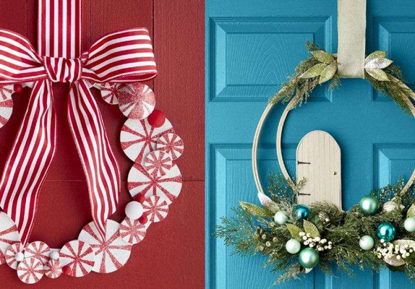 58 Easy DIY Christmas Wreaths for Your Front Door