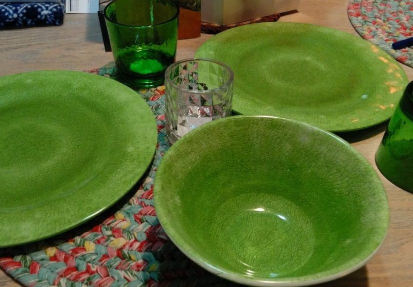 Anthropologie Inspired Serving Dishes on a Dollar Store Budget