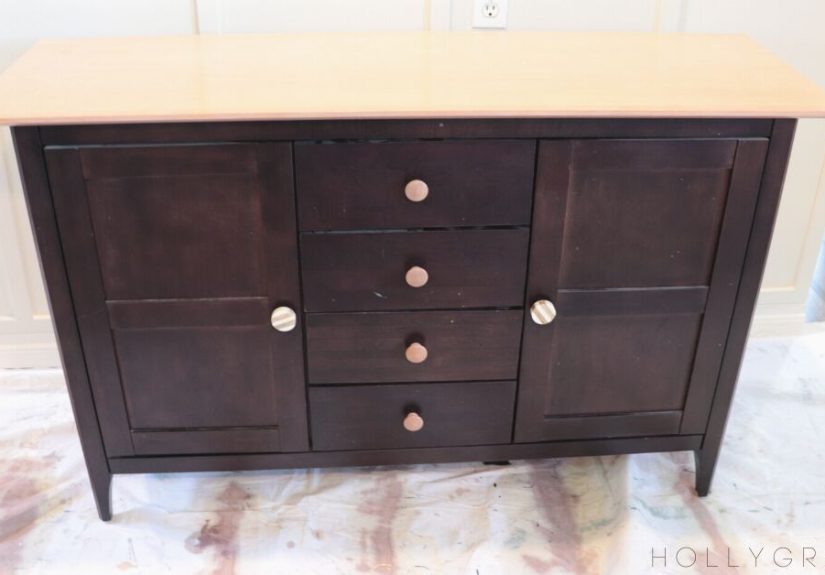 Entryway Table Makeover With Sweet Pickins Milk Paint