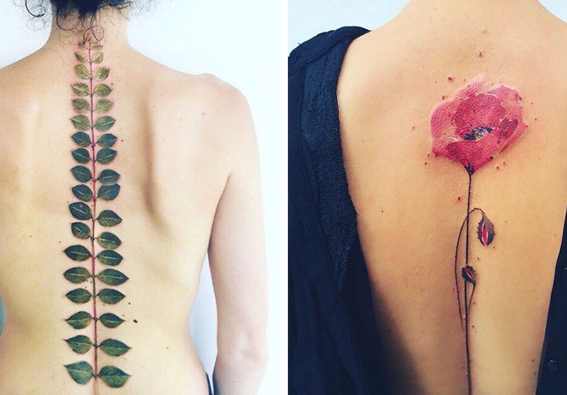 Ethereal Nature Tattoos Inspired By Changing Seasons