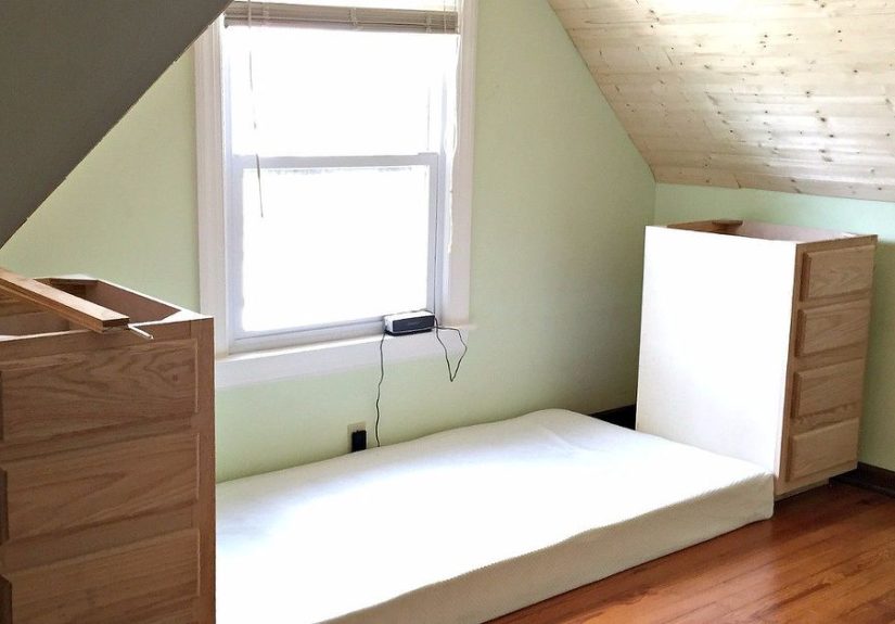 How to Make a Built in Bed Using Stock Kitchen Cabinets