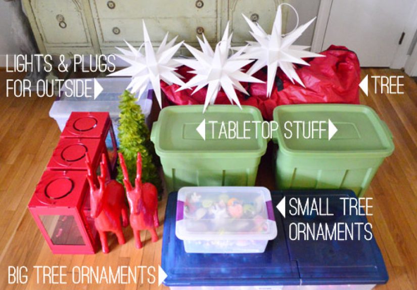 How To Store Christmas Decorations