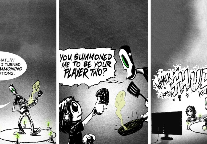 I Created 27 New ‘Bonebag Comics’ Featuring a Nutty Necromancer and His Audacious Assistant
