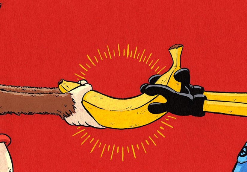 My 9 Illustrations Of Famous Characters Who Both Want The Same Thing