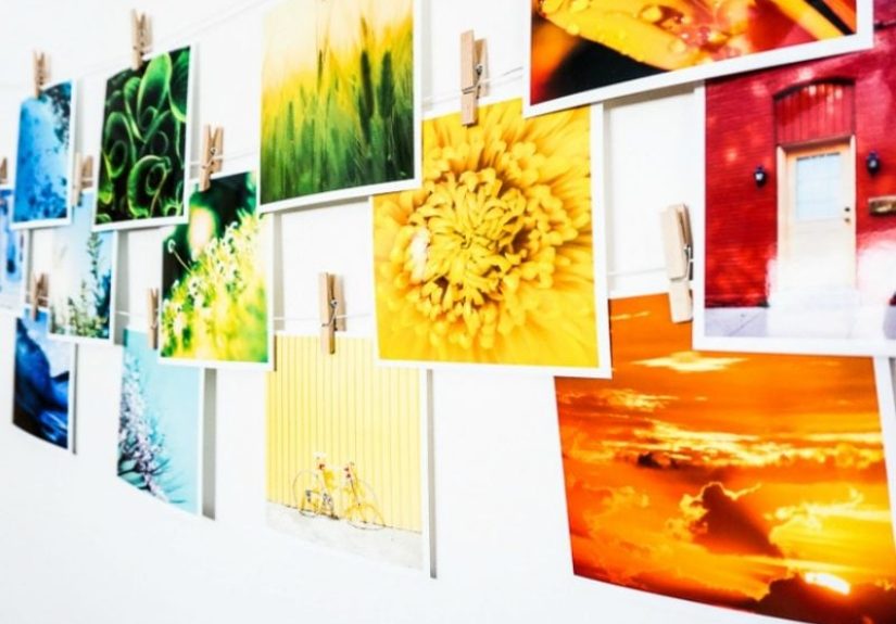 Print-at-Home Instagram-Style Rainbow Collage