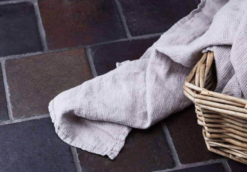 Reclaimed Black 6 in. Quarry Tiles