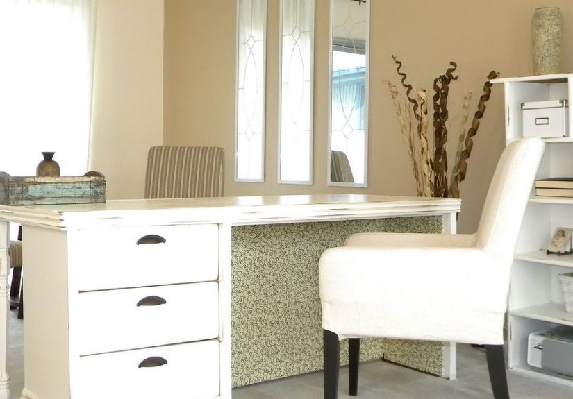 Repurposed Dresser Into a Desk