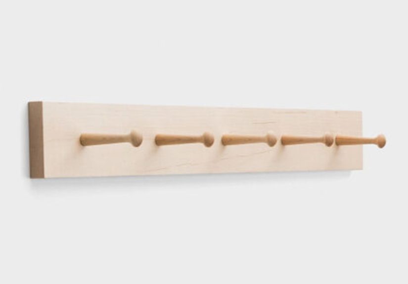 Schoolhouse Maple Peg Rail