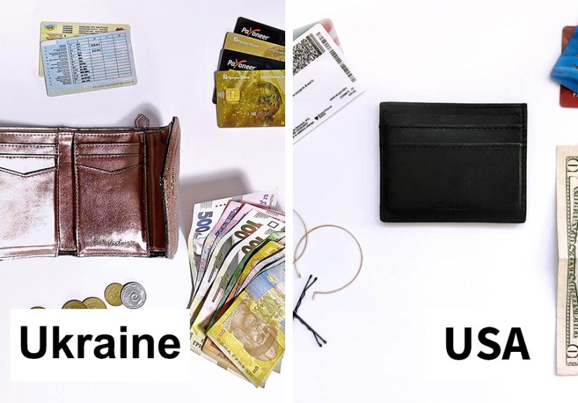 The Comparison Of 16 Wallets From Different People Around The World