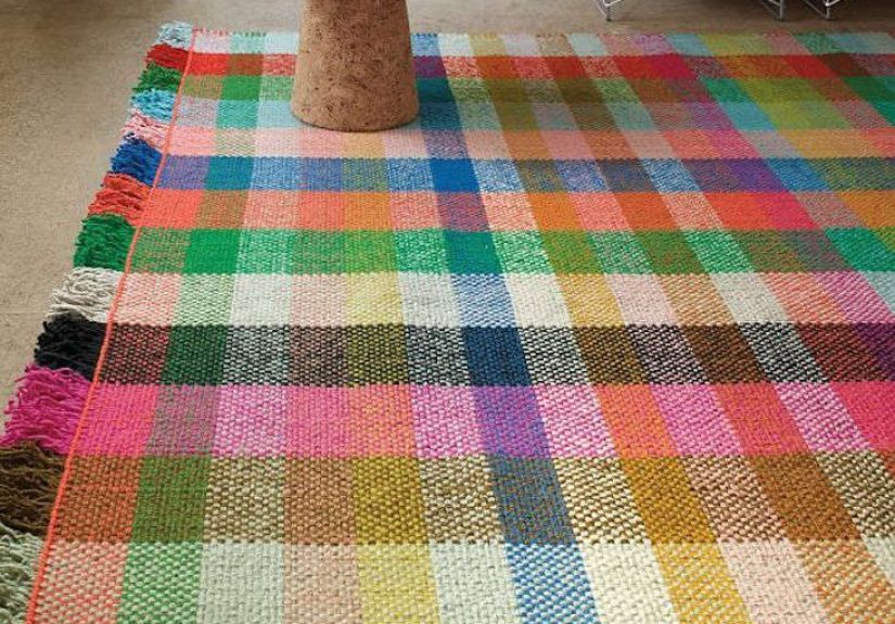 The Multitone Rug by “Color-Cooking” Dutch Designer Hella Jongerius
