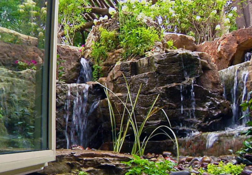 Waterfalls for Window Wells