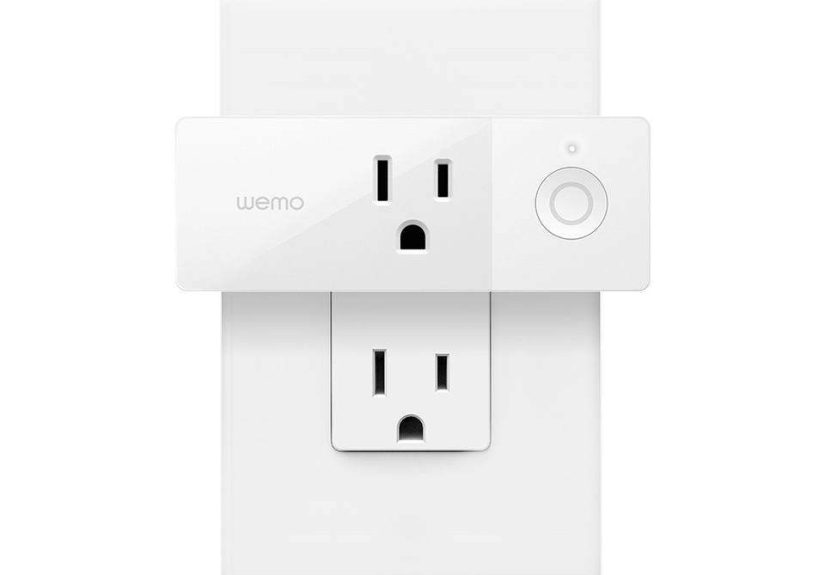 Wemo Mini Smart Plug - Wi-Fi Enabled