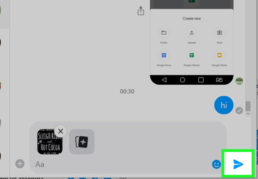 3 Ways to Send Files on Facebook