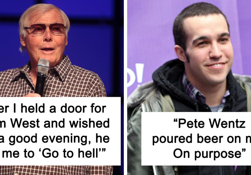 40 Times People Regretted Meeting Celebrities In Real Life Due To It Getting Awkward