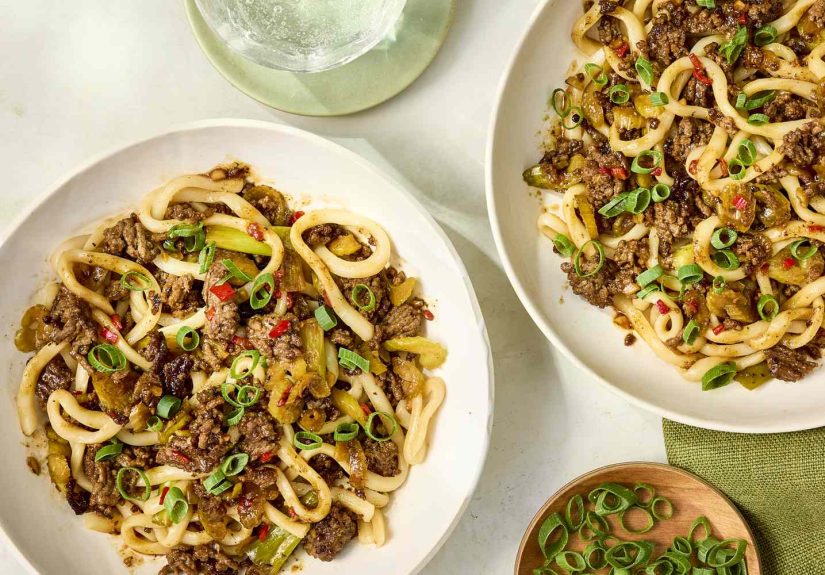 Beef and Celery Noodle Stir-Fry