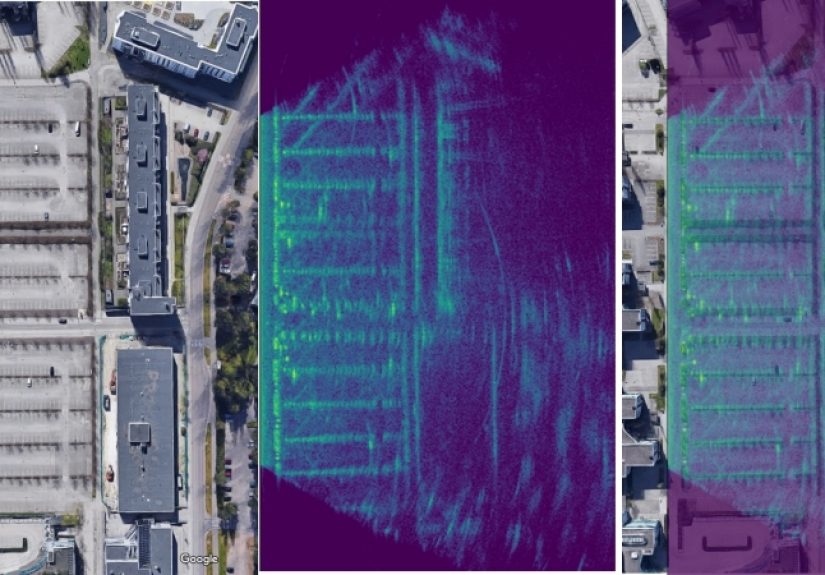 Bike-Mounted Synthetic-Aperture Radar Makes Detailed Images