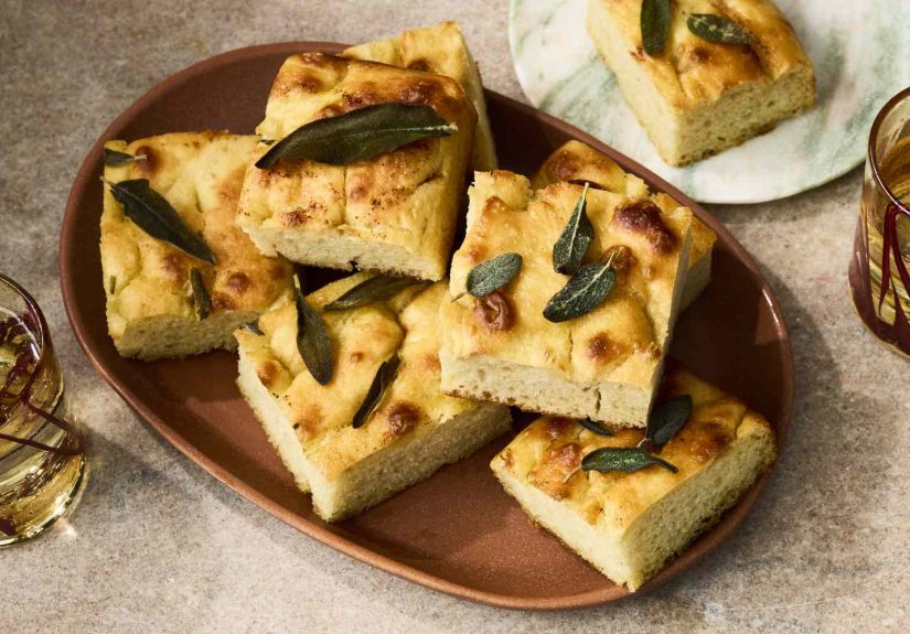 Brown Butter-Sage Focaccia