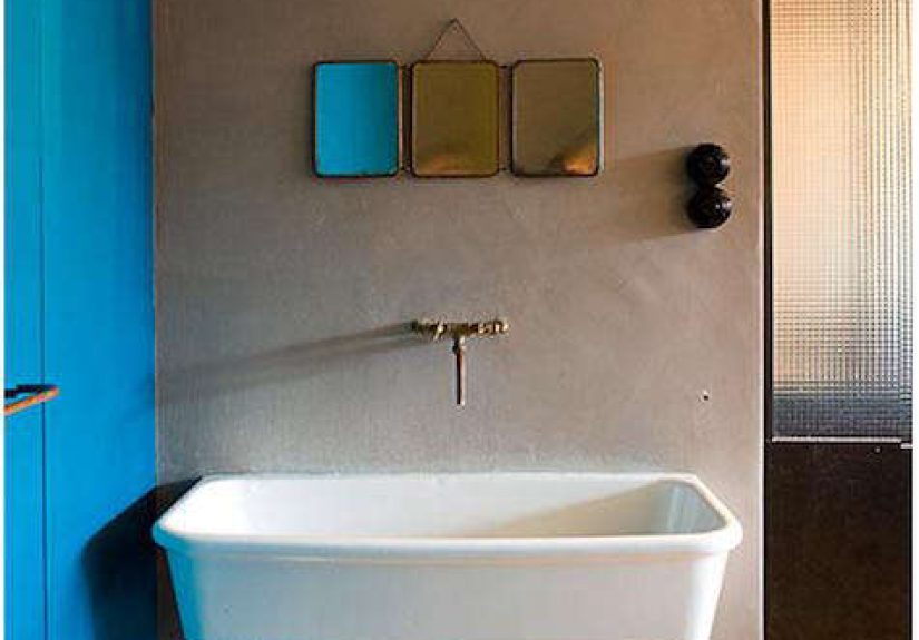 Design Sleuth: Triptych Metro Bath Mirror from Roost