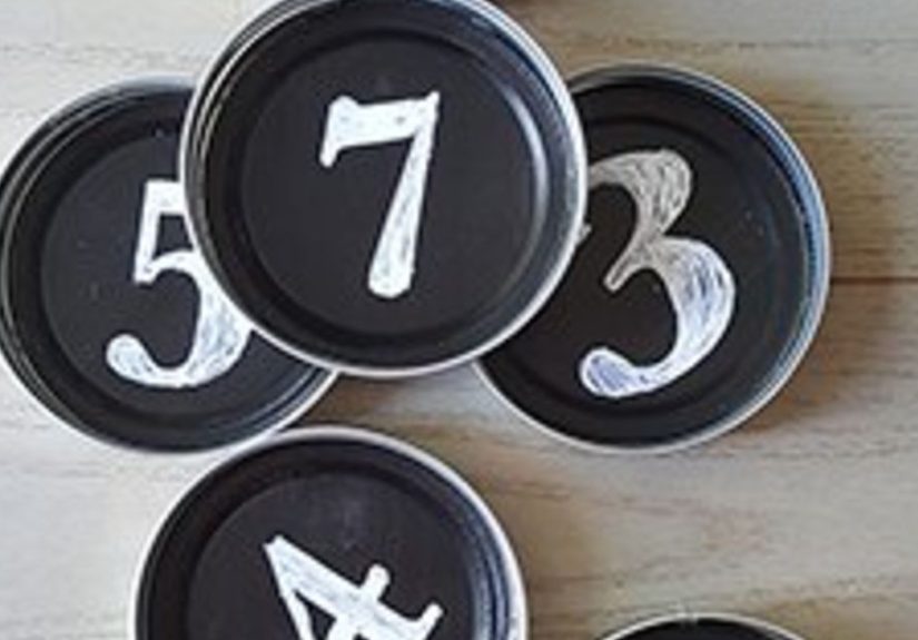DIY Chalkboard Coasters
