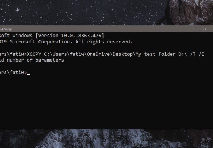 File Paths with Spaces in Command Prompt: How to Handle Them