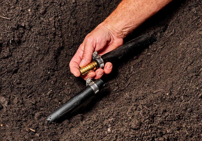 Fixing a Leaking Black Poly Pipe