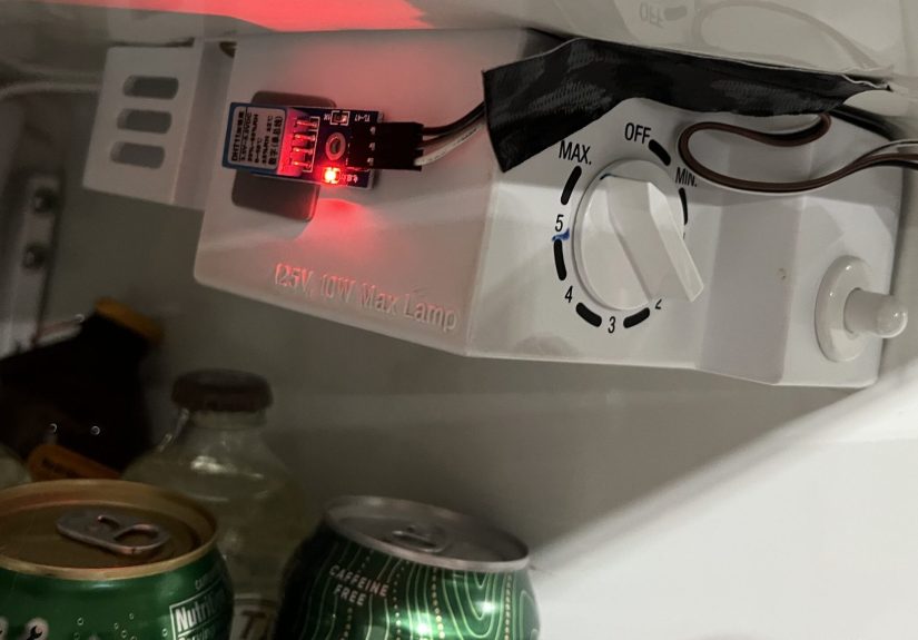 Garage Fridge Gets New DIY Controller