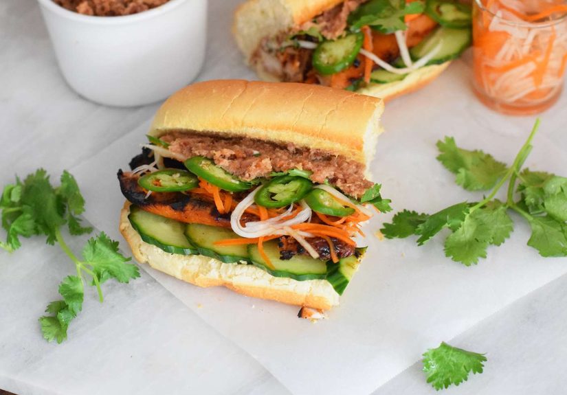 Grilled Chicken Banh Mi Recipe