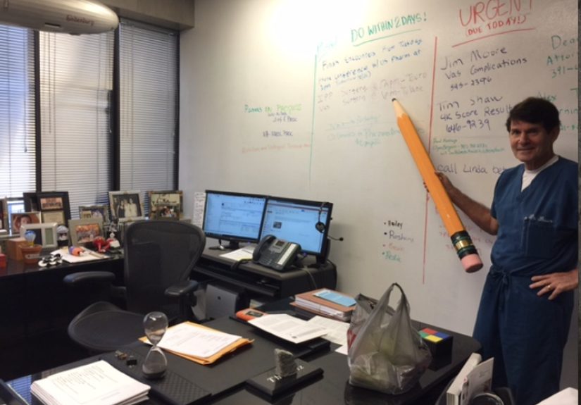 How this physician keeps track of what he needs to do