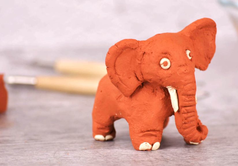 How to Make a Clay Elephant: 13 Steps