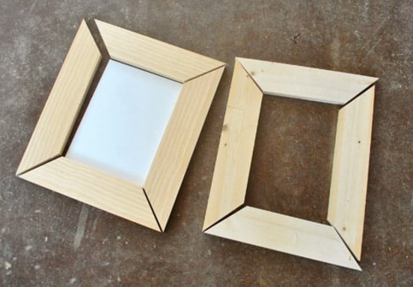 How To Make Scrap Wood Picture Frames