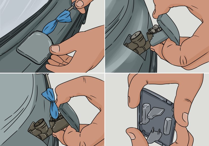 How to Replace a Headlight Washer Cover