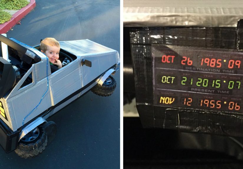 I Made This Back To The Future Delorean Out Of A Stroller