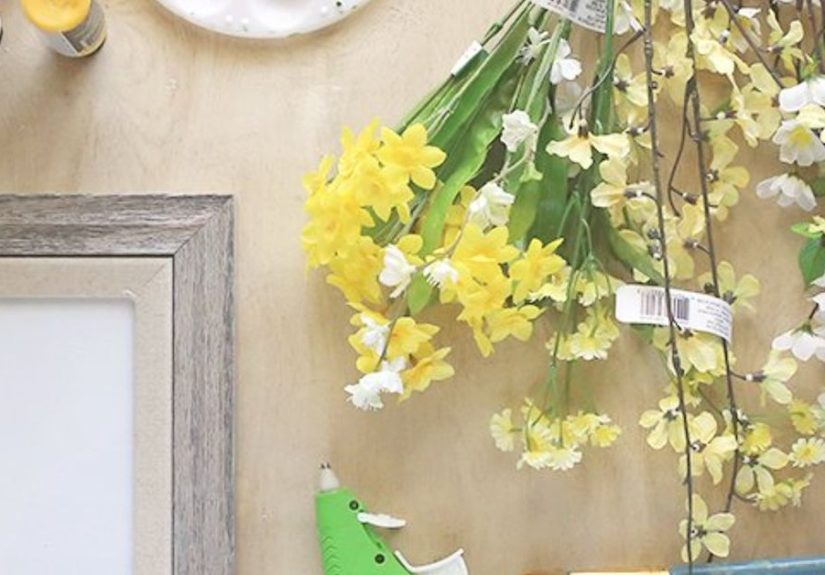 Ombre Floral Wall Art
