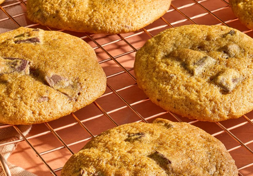 Pumpkin-Chocolate Chunk Cookies Recipe