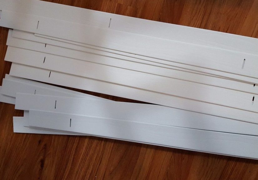 Re Purpose Left Over Blind Slats