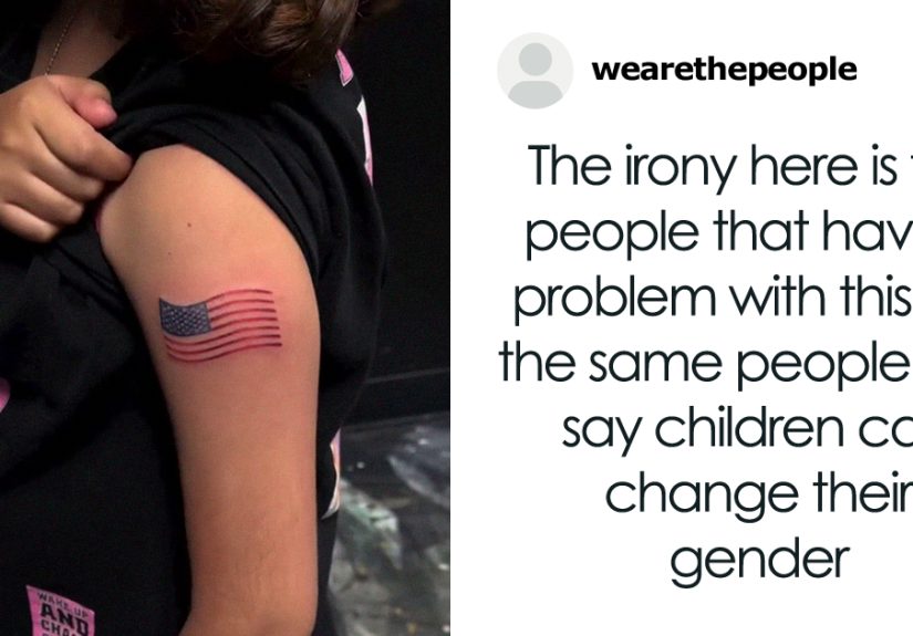 &ldquo;Shame&rdquo;: 9-Year-Old Girl Walks Out With American Flag Tattoo, Artist Faces Backlash