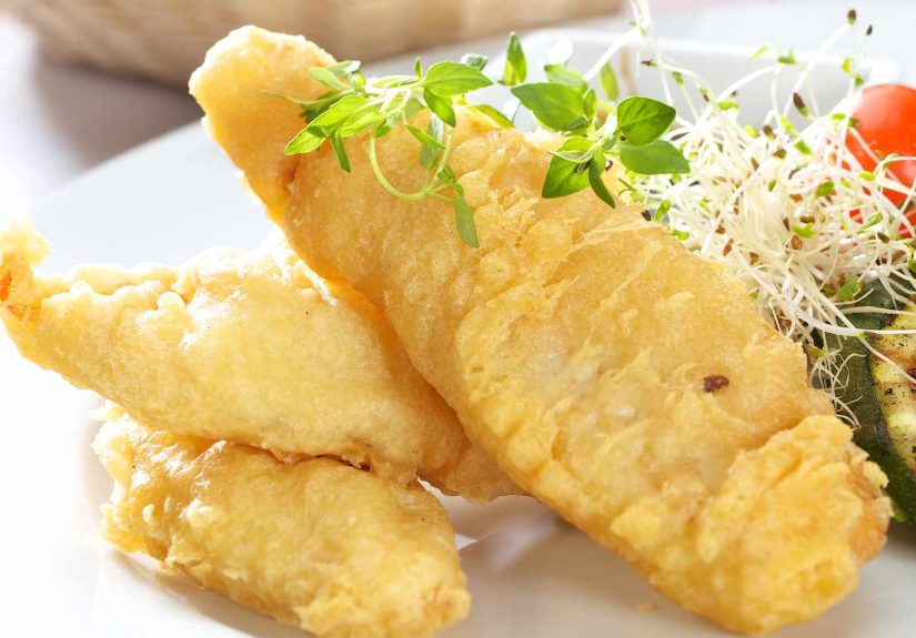 Tempura Fried Halibut With Garlic Aioli Recipe