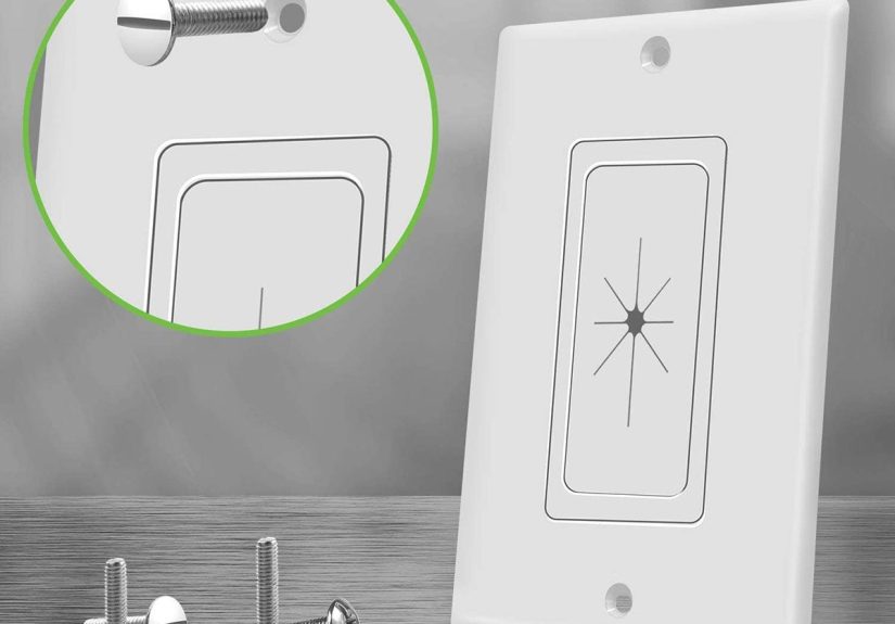 What's a Wall Plate Cable Pass Through?