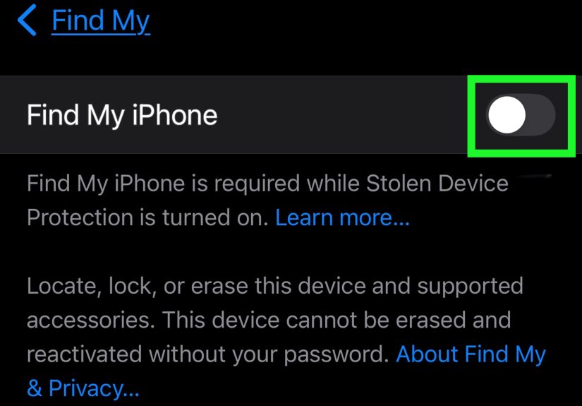 Why Can’t I Turn Off Find My iPhone? Easy Fixes