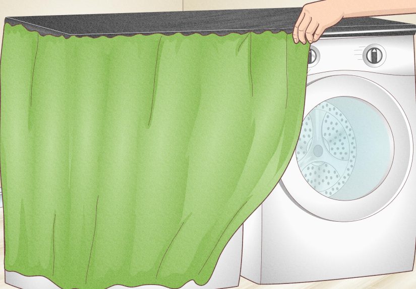 4 Ways to Hide the Washer and Dryer in the Kitchen