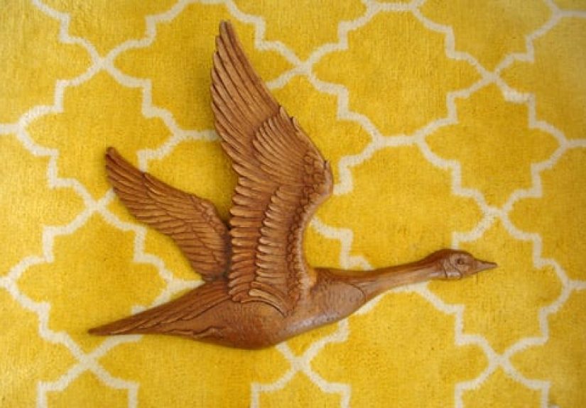 An Old Wood Duck For The Walls