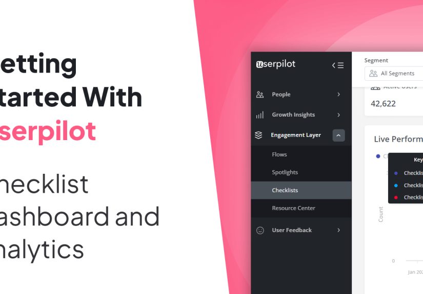 Checklists: Dashboard and Analytics - Userpilot