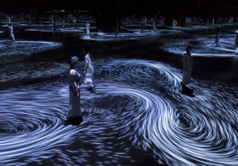 Flowing Light Art Inspired By Plankton